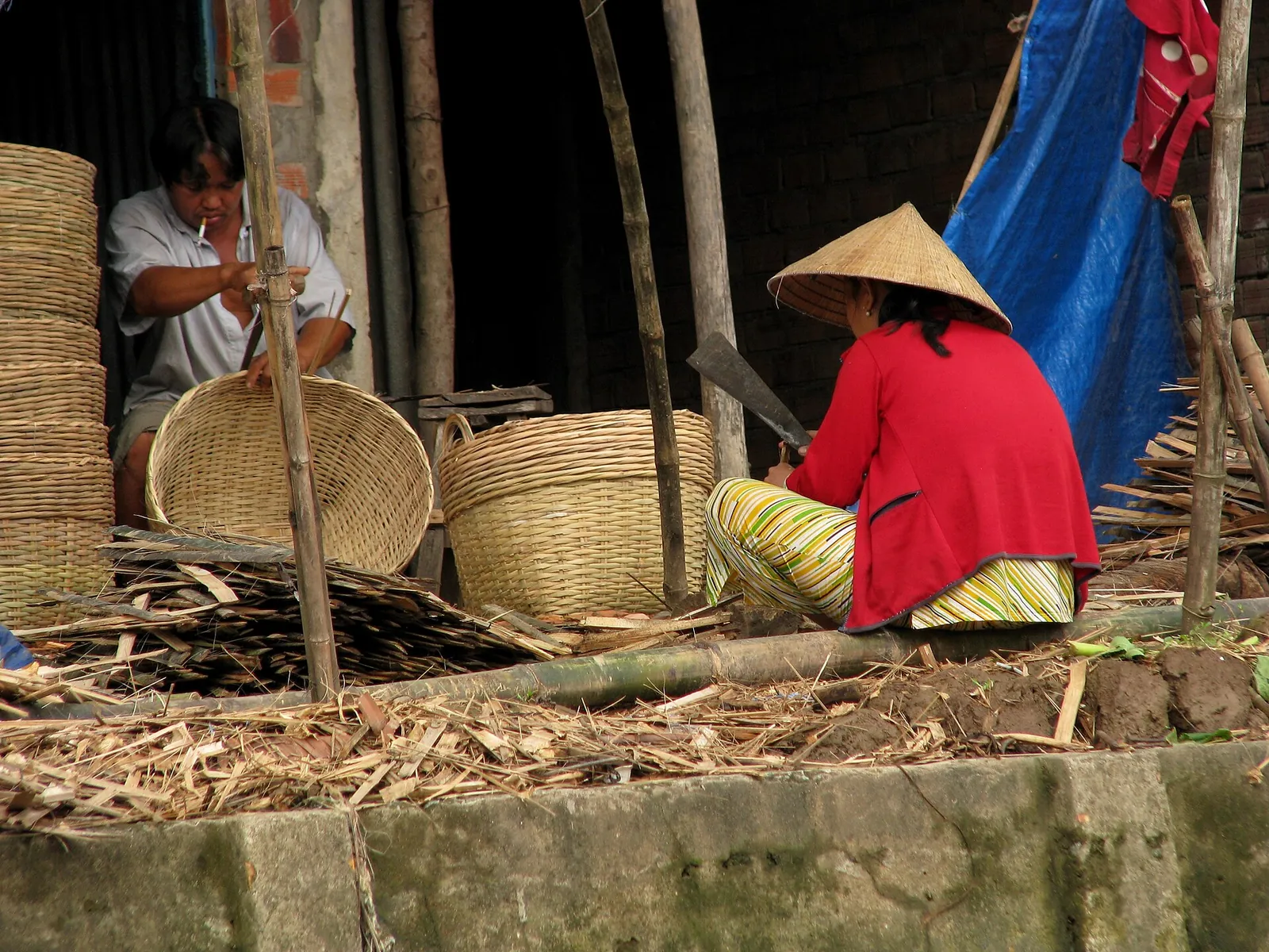 Bamboo weaving